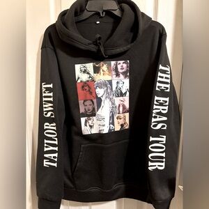 Like New Taylor Swift The Eras Tour Black Hoodie Medium
